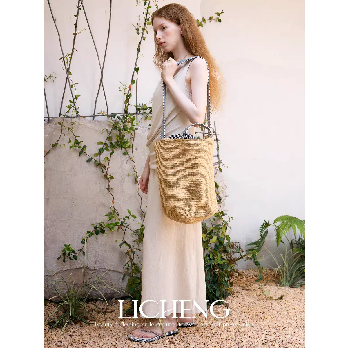 Boutique Raffia Hat 23 Boutique Raffia Hat 23 made with natural raffia and woven straw for summer resort collections