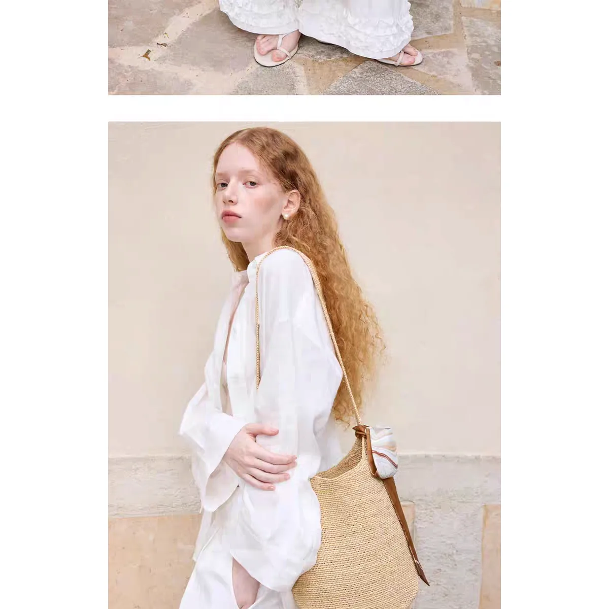 Boutique Raffia Hat 31 Boutique Raffia Hat 31 made with natural raffia and woven straw for summer resort collections