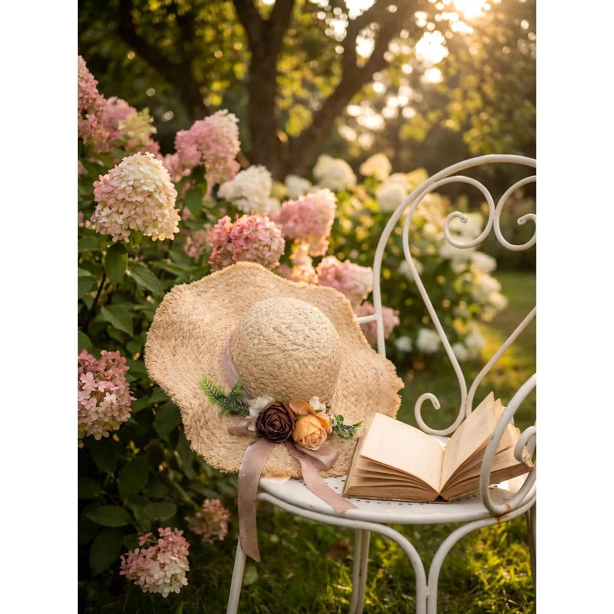 Resort Style Straw Hat 56 Resort Style Straw Hat 56 made with natural raffia and woven straw for summer resort collections