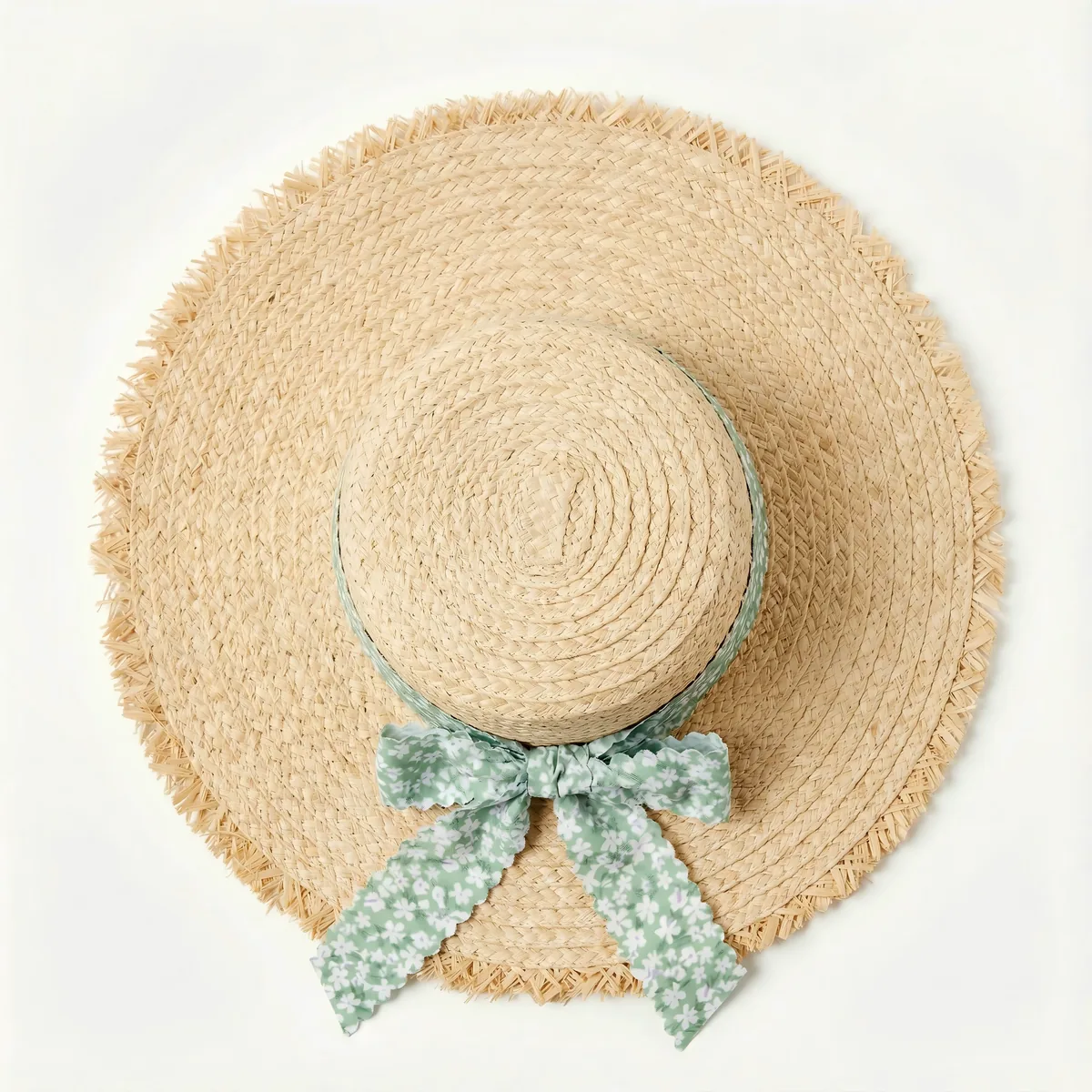 Resort Style Straw Hat 72 Resort Style Straw Hat 72 made with natural raffia and woven straw for summer resort collections