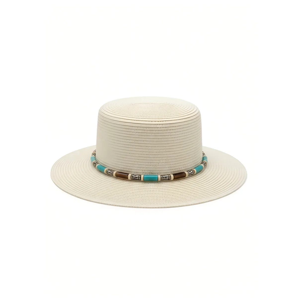 Floral Raffia Sun Hat 100 Floral Raffia Sun Hat 100 made with natural raffia and woven straw for summer resort collections