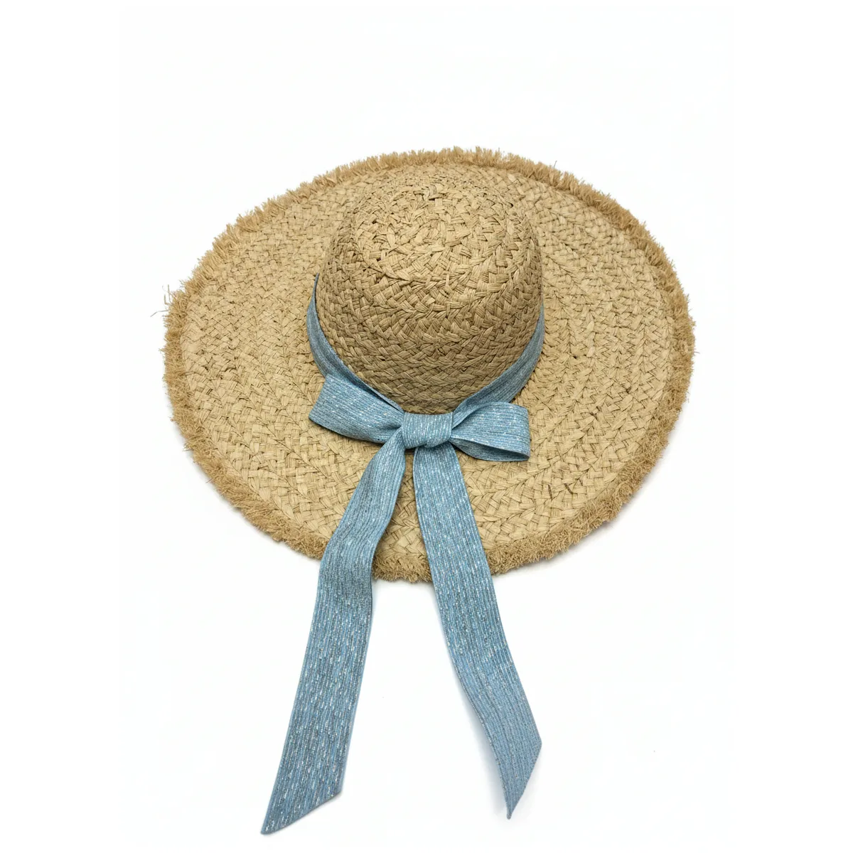 Boutique Raffia Hat 103 Boutique Raffia Hat 103 made with natural raffia and woven straw for summer resort collections